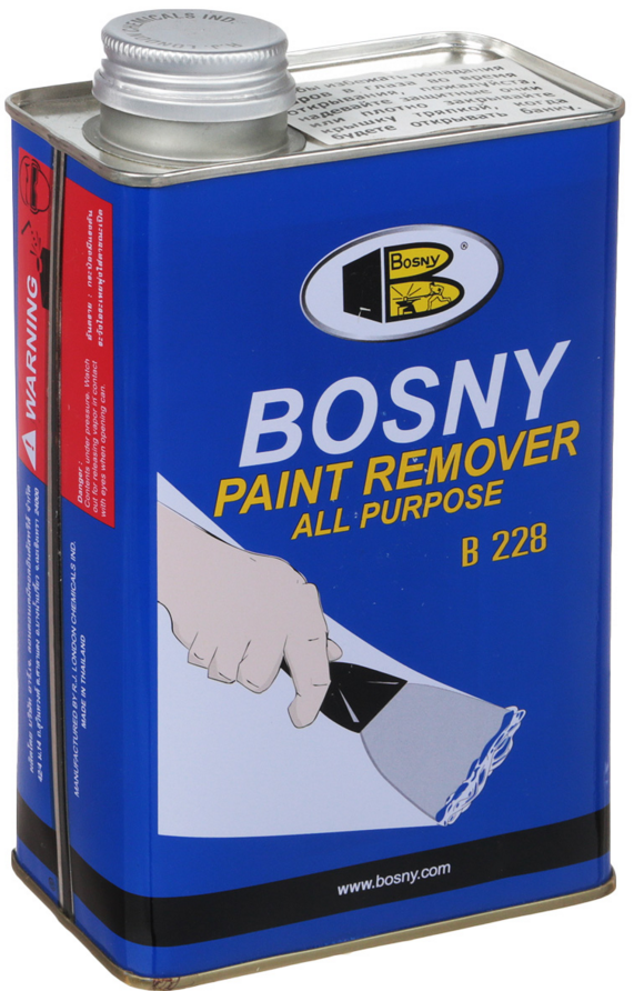 Смывка старой краски универсальная Bosny, 3,5кг (6)