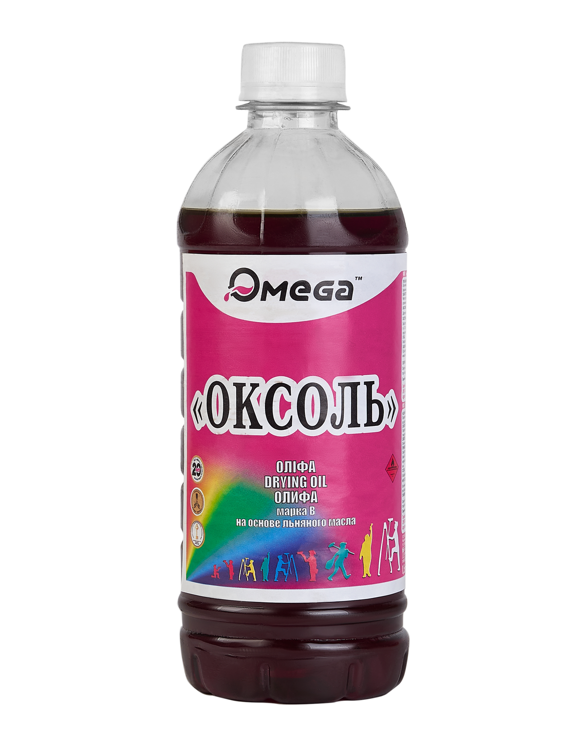 Олифа "Оксоль" 0,5л (420 гр) Омега (20)