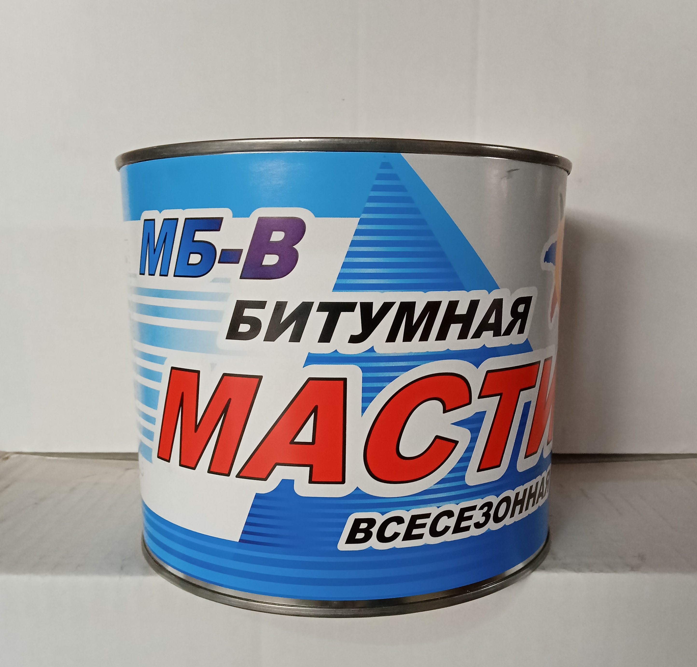 Мастика битумная МБ-В 1,8кг банка Экокласс (6)