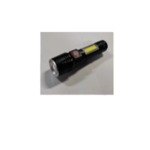 фонарь ручной линза фокус 2 Led (XPE+COB), АКБ 1*18650, MicroUSB разъём NN